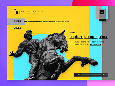 KBB - Branding Agency branding agency creative agency design digital agency funky and fresh landing page minimal one page ui ui design user interface web design website website design