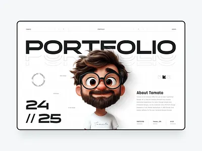 Portfolio cover design branding design graphic design portfolio ui web