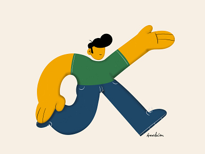 It's OK! design digital art illustration ok okay photoshop