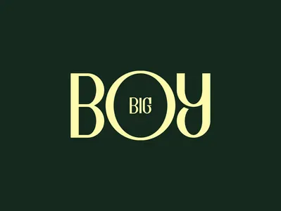BIG BOY brand branding clean design flat grid icon identity letter lettering logo logotype mark minimal monogram rebranding symbol type typography vector