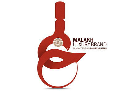 Persian typography design icon logo typography