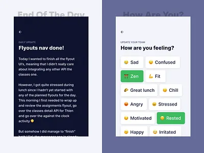 How are you? agency app beta clean daily design empathy flat icon ios marketing minimal mobile productivity responsive typography ui update ux web