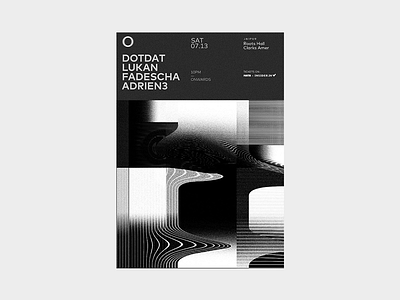 Glitch 2d 2d art darkness design electronic music festival flyer geometic geometry glitch gradient graphicdeaign graphicdesign music art musicart poster poster art posterdesign techno technomusic