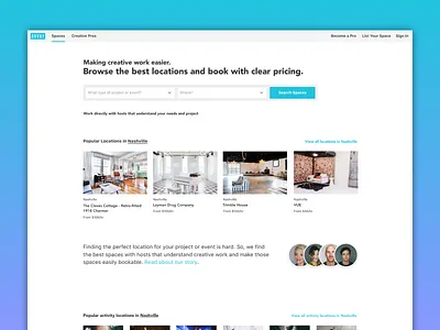 New AVVAY Homepage ✨ community creative marketplace ui