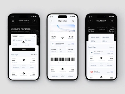 Ticket Flight - Mobile Apps androidapp app app design application apps design boarding boarding pass booking flight ios apps iosapp mobile mobile app mobile apps mobile apps design mobile ui pass ticket ui ui ux design