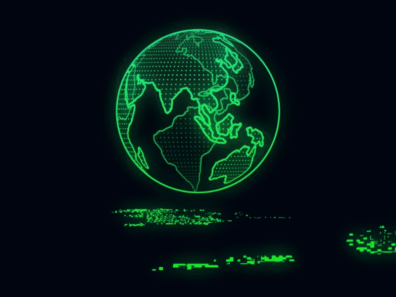 Global Glitch 2 after effect animaiton glitch illustration motion design ui vector