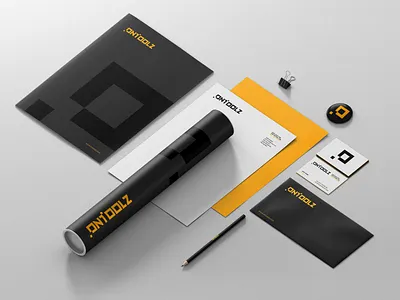 OnToolz startup stationery branding design identity logo