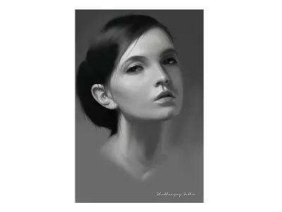 Digital Portrait Painting art artist artwork design digital digital painting digitalart drawing dribble gigital art graphic design illustration paintings photoreal photorealistic photoshop poster potrait sketching wacom