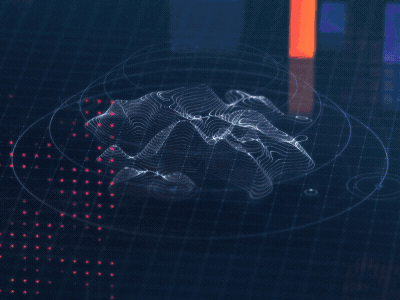 Topographic BS 2d 2d animation after effects animated gif animation design hud display illustration motion graphics ui animation