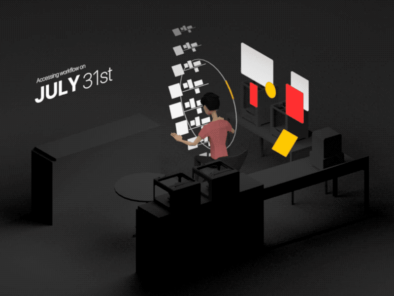 Immersive Lab: Time Matchine 3d cinema4d motion graphics ui vr