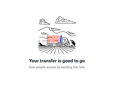 Dropbox Transfer / success