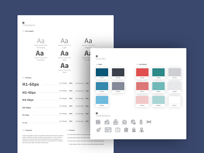 Style guide for Indepo adobe xd brand brand design indepo logo design style tile ui ux web design website