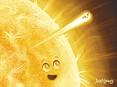 Faster than fast children childrens book cosmos illustration kidlit kidlitart kids kids book light picture book space star sun