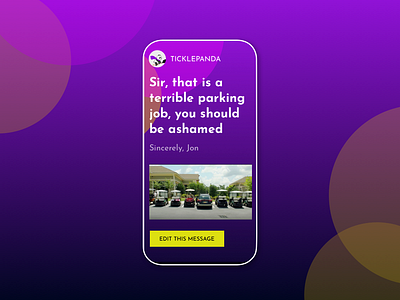 TicklePanda ui design ux design