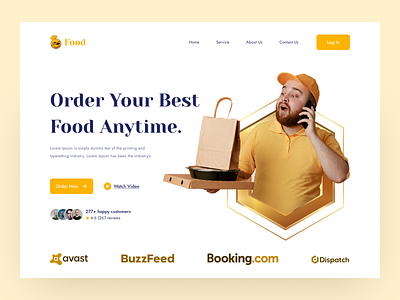 Food Landing Page delivery ecommerce eftiar fast delivery food food app food delivery food delivery landing page food delivery plagtform food order home page kitty uix landing page restaurant ui ux web webdesign website website design