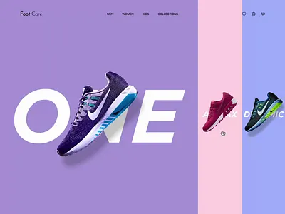 Premium Shoes - Web Landing Page animation app design application design figma illustration landing page logo animation premium shoes shoes skills ui design uiux ux design web animation web design website design