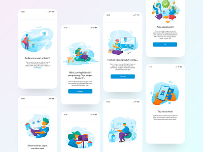 Empty State app design illustration ui ux vector
