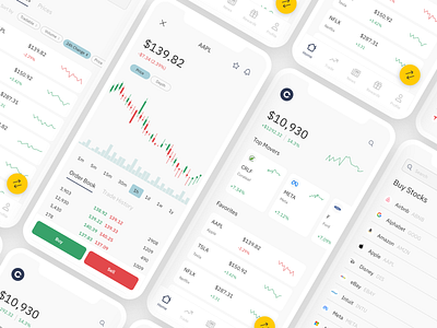 Finance App Concept finance fintech mobile motion productdesign ui