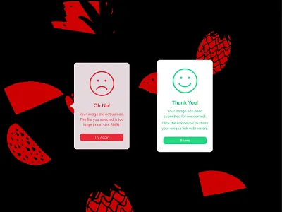 Flash Message dailyui design error message flashmessage ui uichallenge uidesign