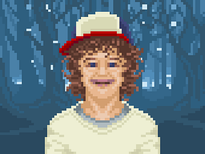 ❧ Stranger Things 8bit pixel pixelthursday strangerthings