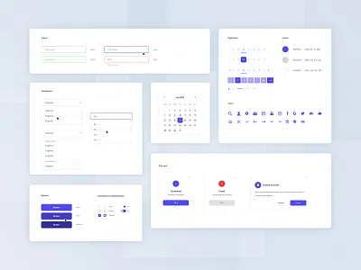 Minimal UI Kit design desktop ui ui design uikit uikits ux uxui web web design
