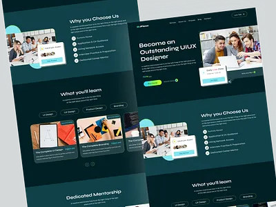 Website Design 2023 agency website clean course website e commerce website e learning website education website habib home page landing page design ui ui design ui website uiux uiux course website website design website ui