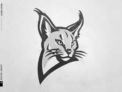 Caracal | Mascot Logo animal logo athletics athletics logo bobcat branding caracal cat esports identity logo lynx mascot mascot logo sports branding sports design sports identity sports logo sports mascot