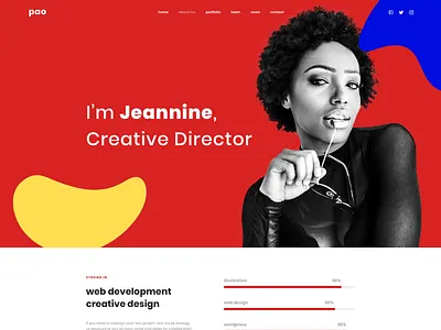 Parallax PAO - OnePage WordPress Theme agency business creative design gallery modern one page parallax photo photography photography theme portfolio responsive webdesign webdevelopment wordpress
