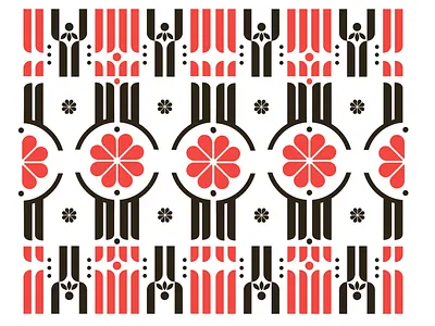 ethnic ornament black branding design vector