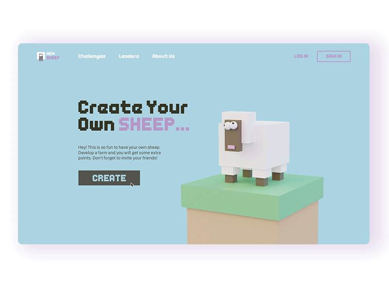 3d Sheep