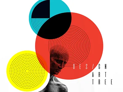 Design Art Tree art clean flat illustration modern art