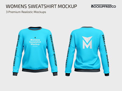 Women’s Sweatshirt Mockup apparel mock up mockup mockups photoshop psd shirt sweatshirt sweatshirts template woman women womens