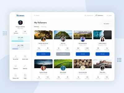 Human Games Platform design game human life passion peoples platform product riga service ui ux
