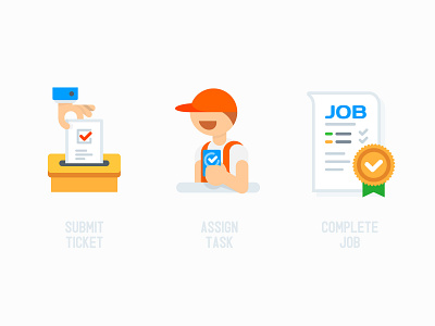 Browse thousands of Job Ticket images for design inspiration | Dribbble