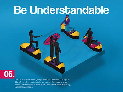 BE UNDERSTANDABLE abstract adobe photoshop art book branding cartooning characters clarity colors communication digital art drawing illustration leaders leadership motivational presentation science simplicity tips