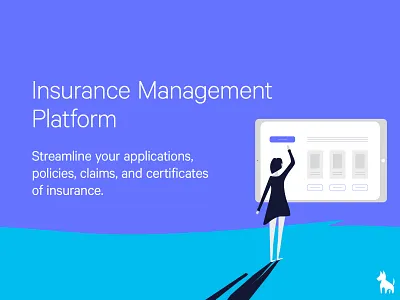 Insurance Management Platform character digital illustrations flat illustration illustrator insurance limited color scheme long shadow person startups ui illustration