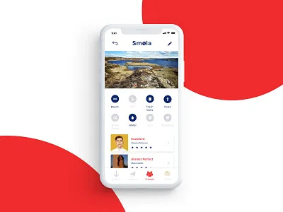 Location Details - Informative Screen app app design clean clean ui colorful ios ios app ios app design ios design iphone location design minimalist modern simple simple ui ui ui design user interface ux