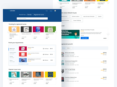 CE Course Search airbnb clean courses education elearning filter fresh fun learning list online online learning product design rating search udemy ux web design