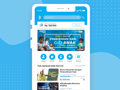 [Exploration] Design App Kitabisa.com app branding design flat ui ux web website