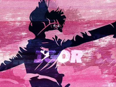 Igor Fan Art character glitch hiphop igor minimal music pink pop art rap rapper rappers tyler the creator