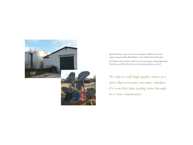 Winery website section transition animation newzealand principle principleformac section sketch transition ui userinterface website wine winery