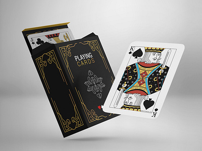 Playing Cards Mockup advertising box card card mockup carton casino deck display gamble game mockup pile play play cards mockup playing cards poker poker card poker card mockup presentation professional