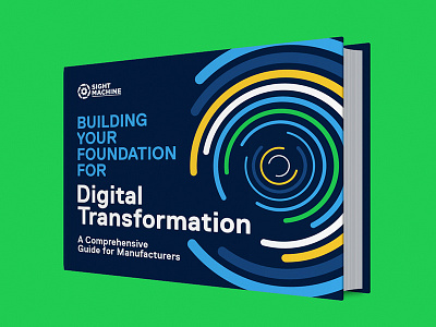 Book Cover blue book book book cover book cover 3d book cover graphic book cover layout book cover mockup booklet circle icon circles design digital transformation illustration online guide book cover sight machine vector