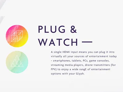 Avegant Glyph Icon Exploration