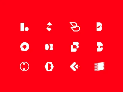 Logomark Explorations exploraitons exploration geometric logo logo concepts logo design logo mark logo mark symbol logo marks logodesign marks monogram symbols