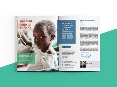 Spring 2019 Frontlines Spread booklet design design editorial editorial design editorial layout flat graphic design indesign layout minimal mockup newsletter newsletters print print design print layout publication publication design spread typography