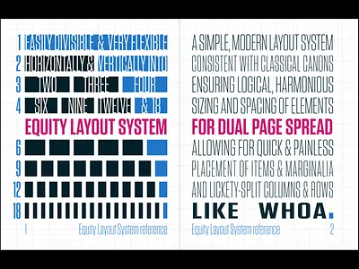 Equity Layout System a new canon canon canons of page construction design equity layout layout system page page layout solarized spread tungsten