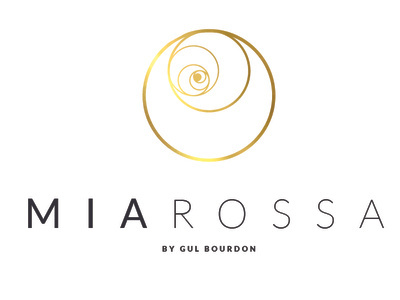 Miarossa by gul bourdon blue logo design gold gold logo golden golden ratio illustration logo blue white logo design