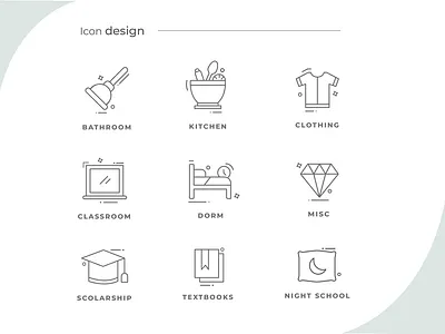 Icons icon design
