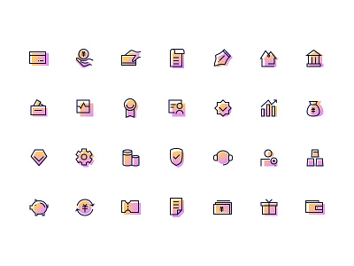 financial app bank colors design economic financial fund icon illustration industry investment logo sketch stock ui